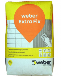 WEBER Extra Fix  S1 TE  25 kg