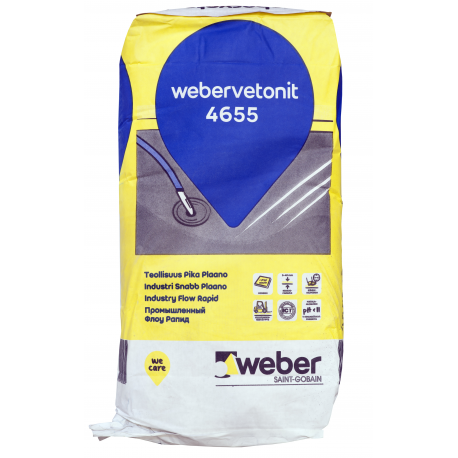 Weber Vetonit 4655  teollisuus pikaplano  20kg