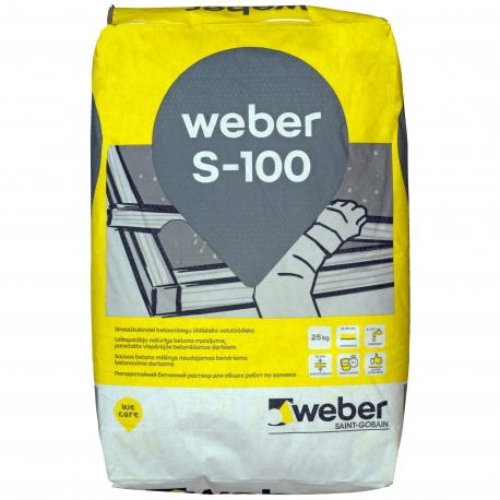 Weber S-100 Kuivabetoni C20/25 25kg